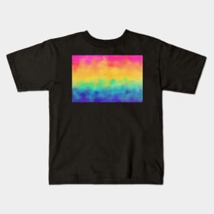 Rainbow LGBTQ Pride Tie Dye Fantasy Kids T-Shirt